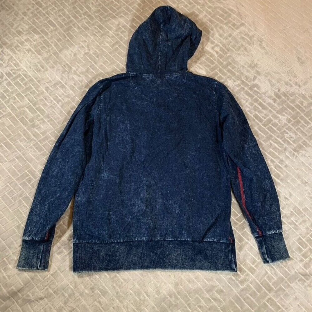 Ace USA Adult Small Hoodie Sweatshirt Blue Yosemite Hiking Full Zip Cotton Blend - Picture 9 of 14
